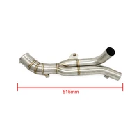 for yamaha yzf r1 slip on exhaust middle mid link pipe escape connector section tube akrapovicc 2009 2010 2011 2012 2013 2014