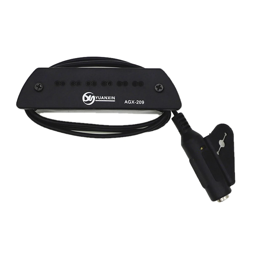 

Tone And Volume Control Guitar Pickup For Acoustic Guitar Cable Length 2.8''