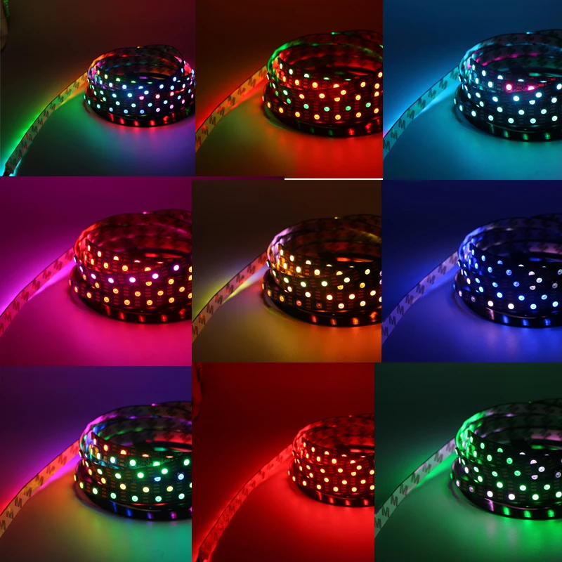 WS2812B WS2812 RGB Addressable Digital Led Strip Light Individually 5V for PC MSI 3Pin ADD Header on Motherboard |