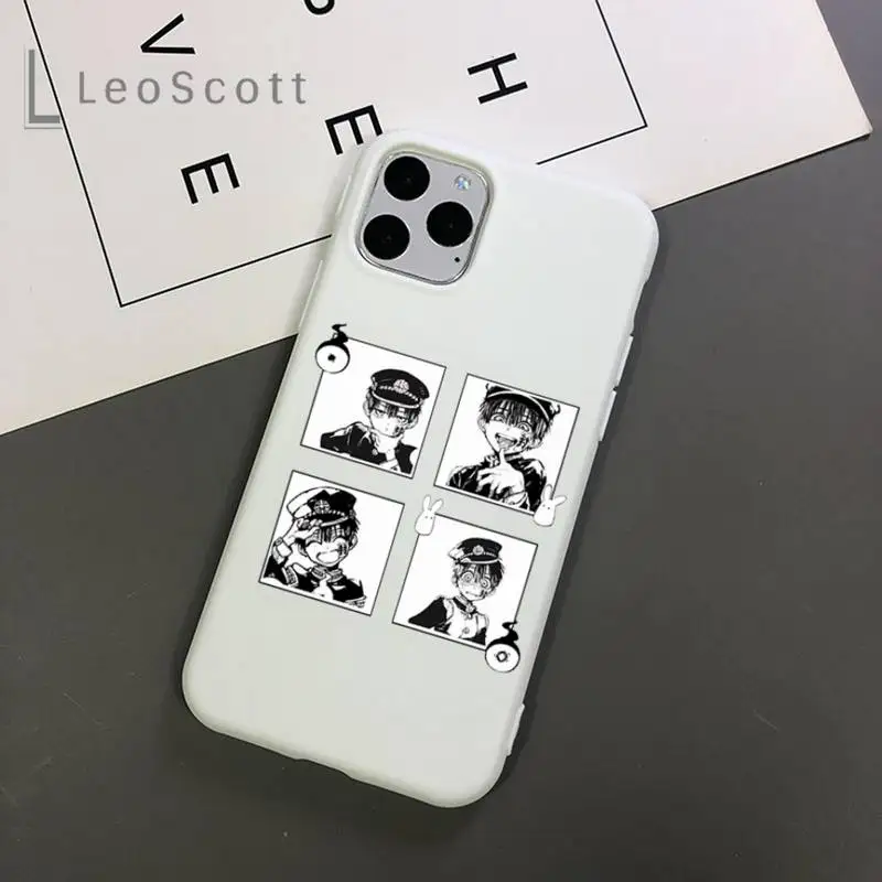 

Jamular Toilet Bound Hanako Kun Phone Case Candy Color for iPhone 11 12 mini pro XS MAX 8 7 6 6S Plus X 5S SE 2020 XR