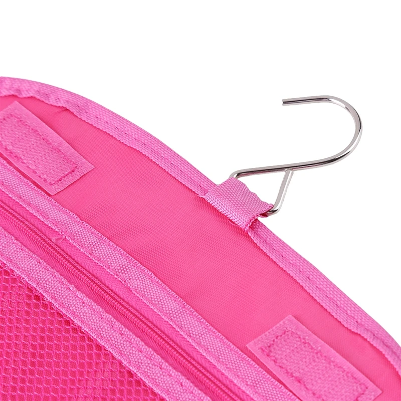 Мини Портативная дорожная косметичка с крючком женские сумки для макияжа