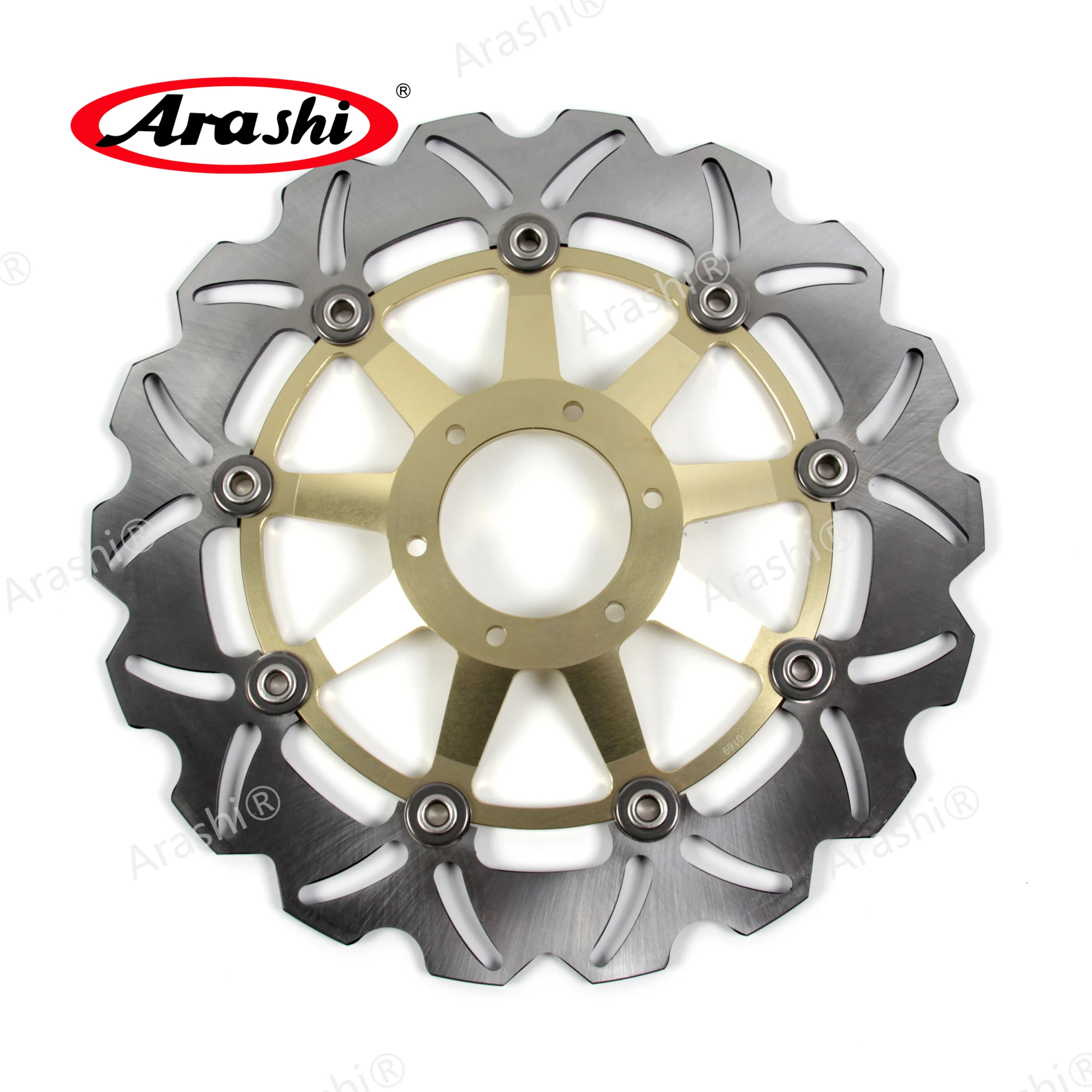 ARASHI для APRILIA TUONO V4 R APRC - ABS 1000 2014 ЧПУ передний тормоз роторы тормозной диск 2011-2013 MANA