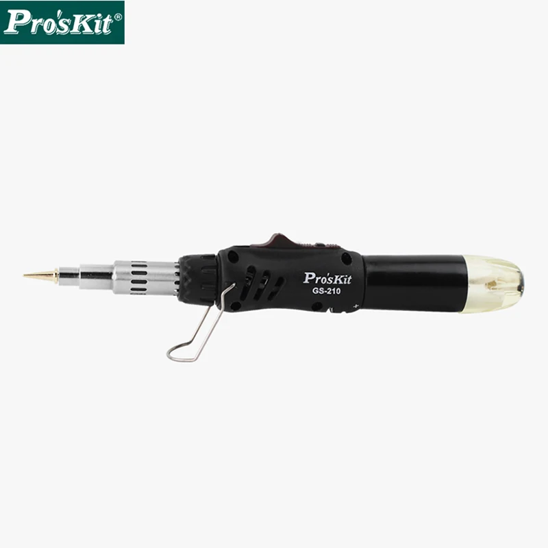 Съемный Газовый паяльник Pro 'skit GS 210 с автоматическим зажиганием горячий газовый