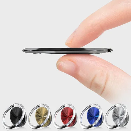 Автомобильный держатель для телефона с CD узором универсальный кольцом на 360