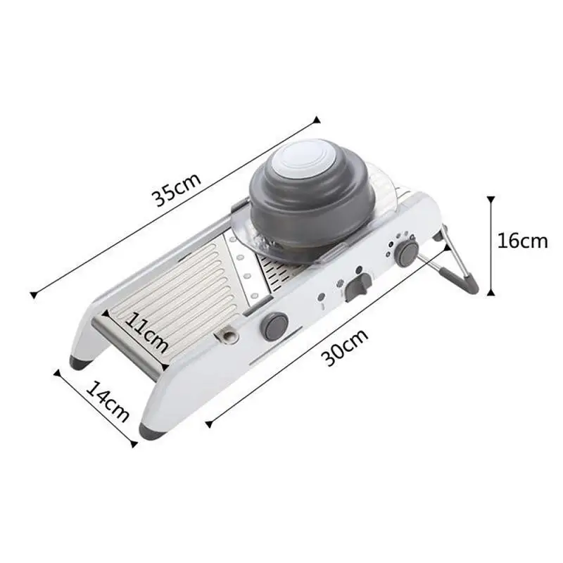 Slicer Kitchen Accessories Manual Grater Professional Vegetable Cutter Adjustable Titanium Alloy Blade HWC | Дом и сад