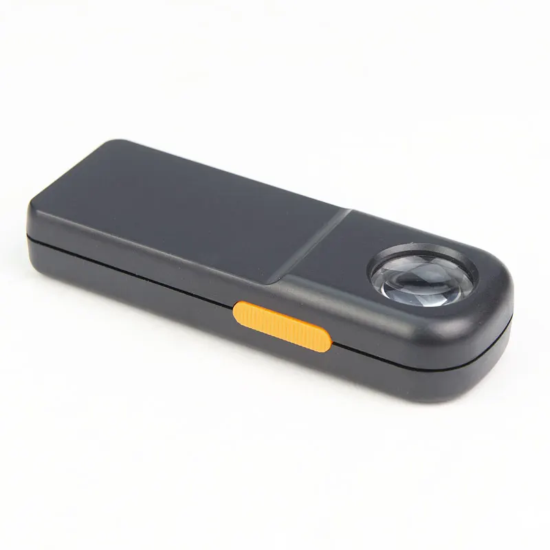 20x18 карманный размер светодиодный Лупа со светодиодной картой Ювелирная для