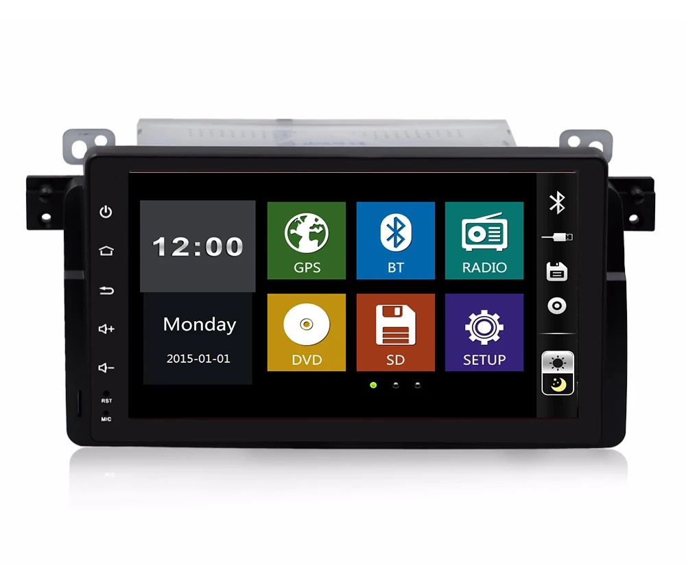 

9" Car DVD player with GPS navigation,audio Radio stereo,CANBUS,BT/TV,car multimedia headunit for BMW/E46/M3/3 series 1998-2005