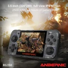 Классическая портативная игровая консоль Anbernic RG350 в стиле ретро с системой Linux Tony и картой памяти TF 32 ГБ, 2500 встроенных игр