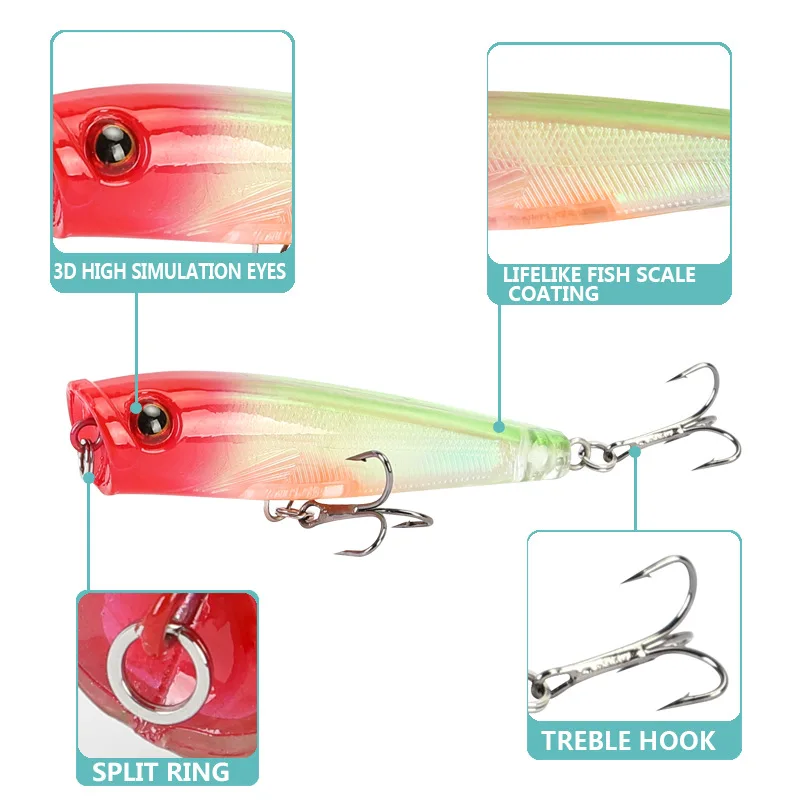 Новинка Троллинг Поппер Топ водные воблеры рыболовная приманка stickbait Crankbait isca