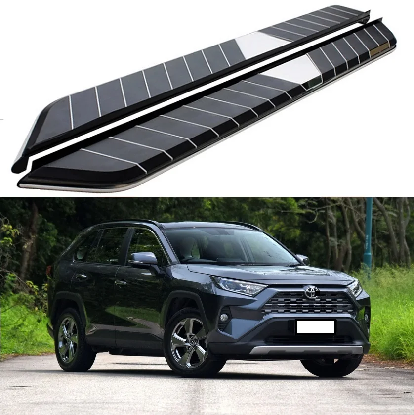 Новый дизайн алюминиевая Подножка для TOYOTA RAV4 RAV 4 2019 2020 2021 боковая ступенчатая