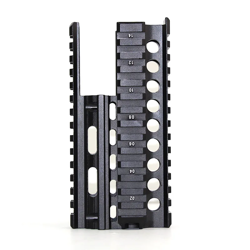 Quad Rail Mount Handguard 20 мм Пикатинни прицел боковой светильник крепление для AK47 74 AKS AKM