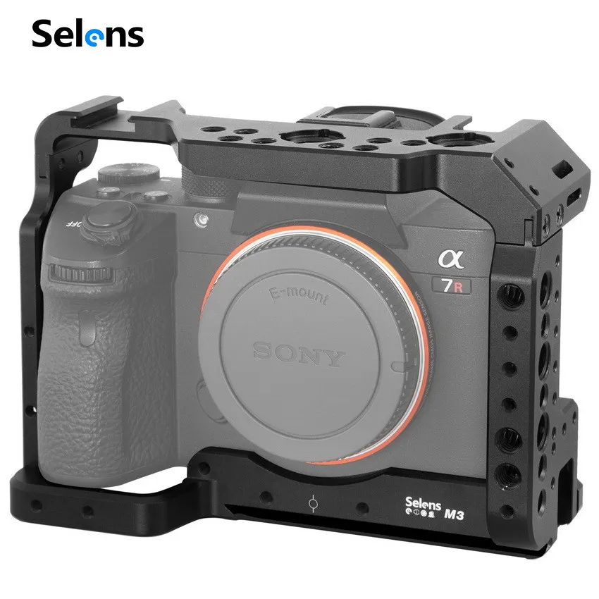 Клетка Selens a7iii a7r3 a7m3 для Sony A7RIII /A7III/A7MIII клетка из алюминиевого сплава крепления