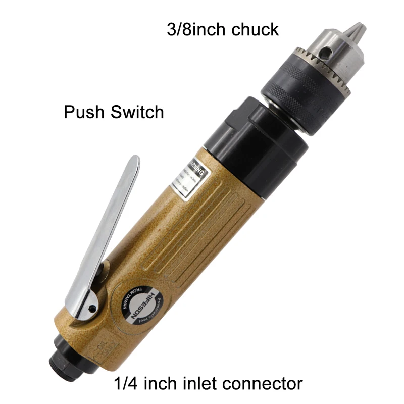 3/8 &quotмощный пневматическая дрель Пистолеты беспроводной пистолет Тип