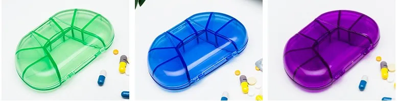 Путешествия 8 сетки портативный Pill Cutter разветвители творчества Pill Box Pill Чехол Контейнер для медикаментов Органайзер аксессуары