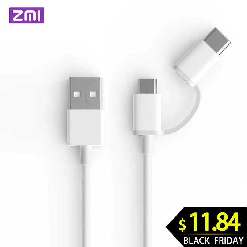Сертифицированный ZMI MFI кабель для iPhone Lightning/Micro USB кабель для передачи данных 2 в 1 кабель для зарядного устройства для iPad samsung huawei