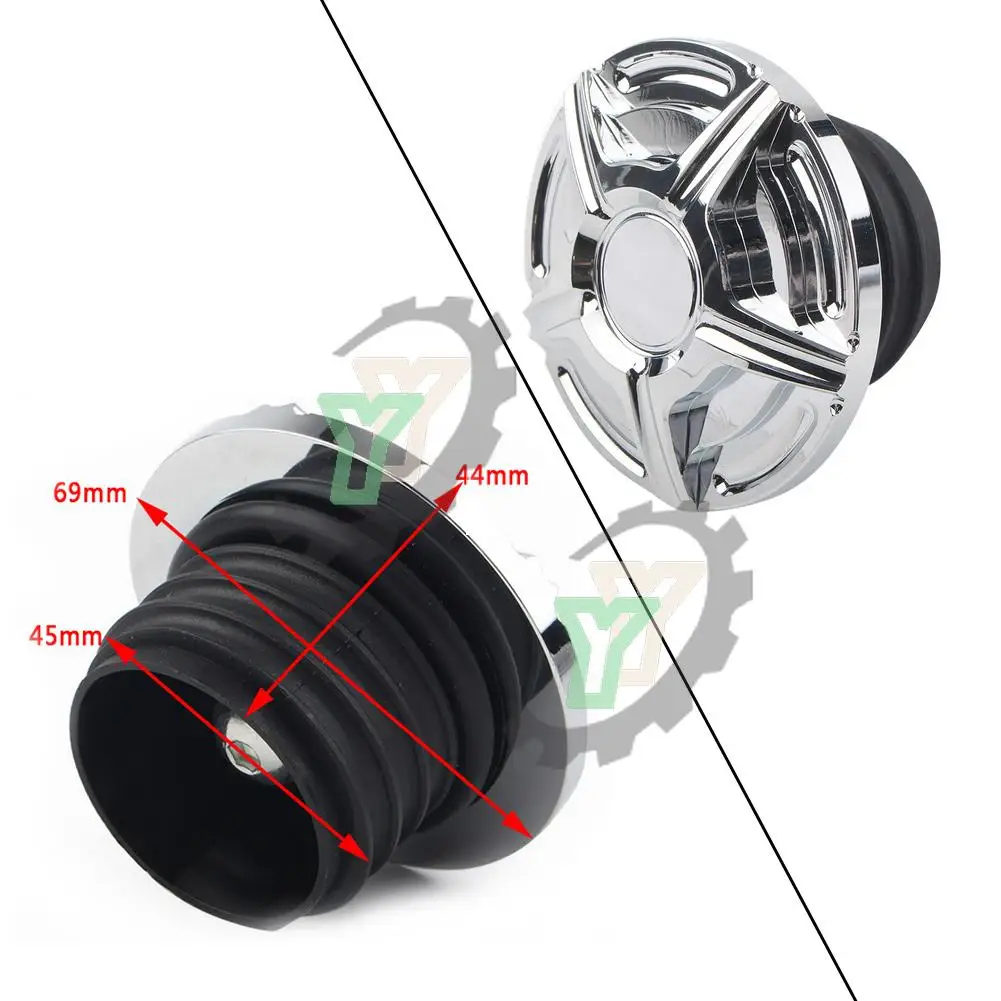 

Motorbike Gas Cap CNC Fuel Oil Tank Cover For Harley Dyna Softail Road King Sportster XL 883 1200 CNC Accessories