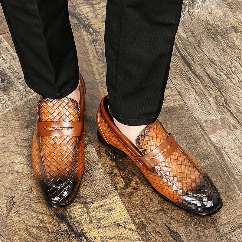 

uomo sapato informales couro loafers men breathable autumn casual Moccasins mens for Mens shoes shoe zapatos cuero Sneaker 2020