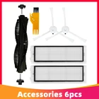 Детали для робота-пылесоса 360, S5S7, моющаяся основная щетка, боковые щетки, Hepa фильтр, салфетка