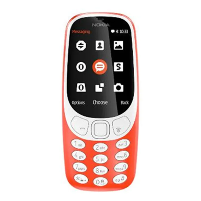 Разблокированный сотовый телефон Nokia 3310 (2017) две/одна Sim-карты экран 2 4 дюйма 2G GSM