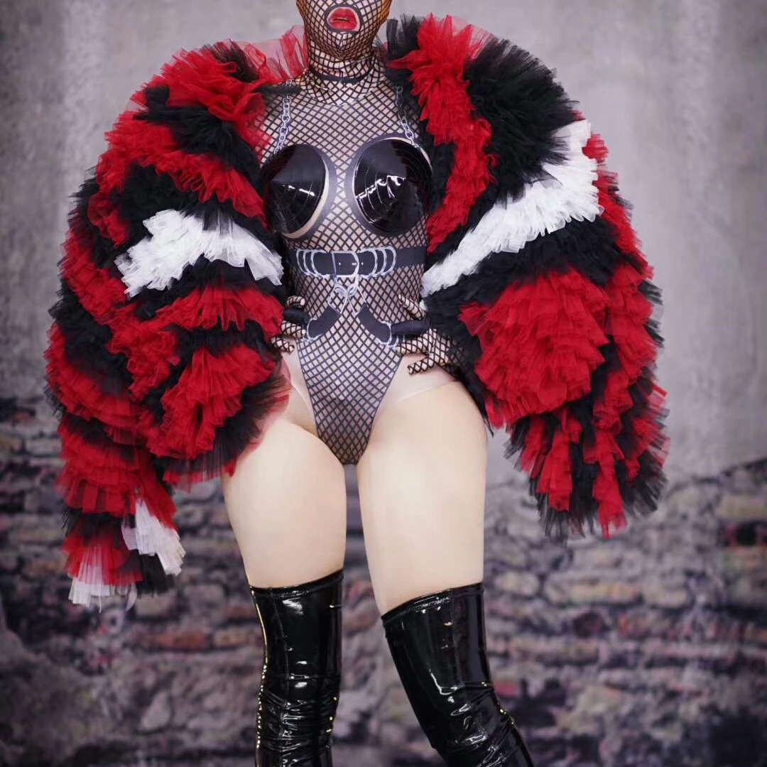 Куртка женская короткая свободного покроя модная сетчатая кружевная уличная