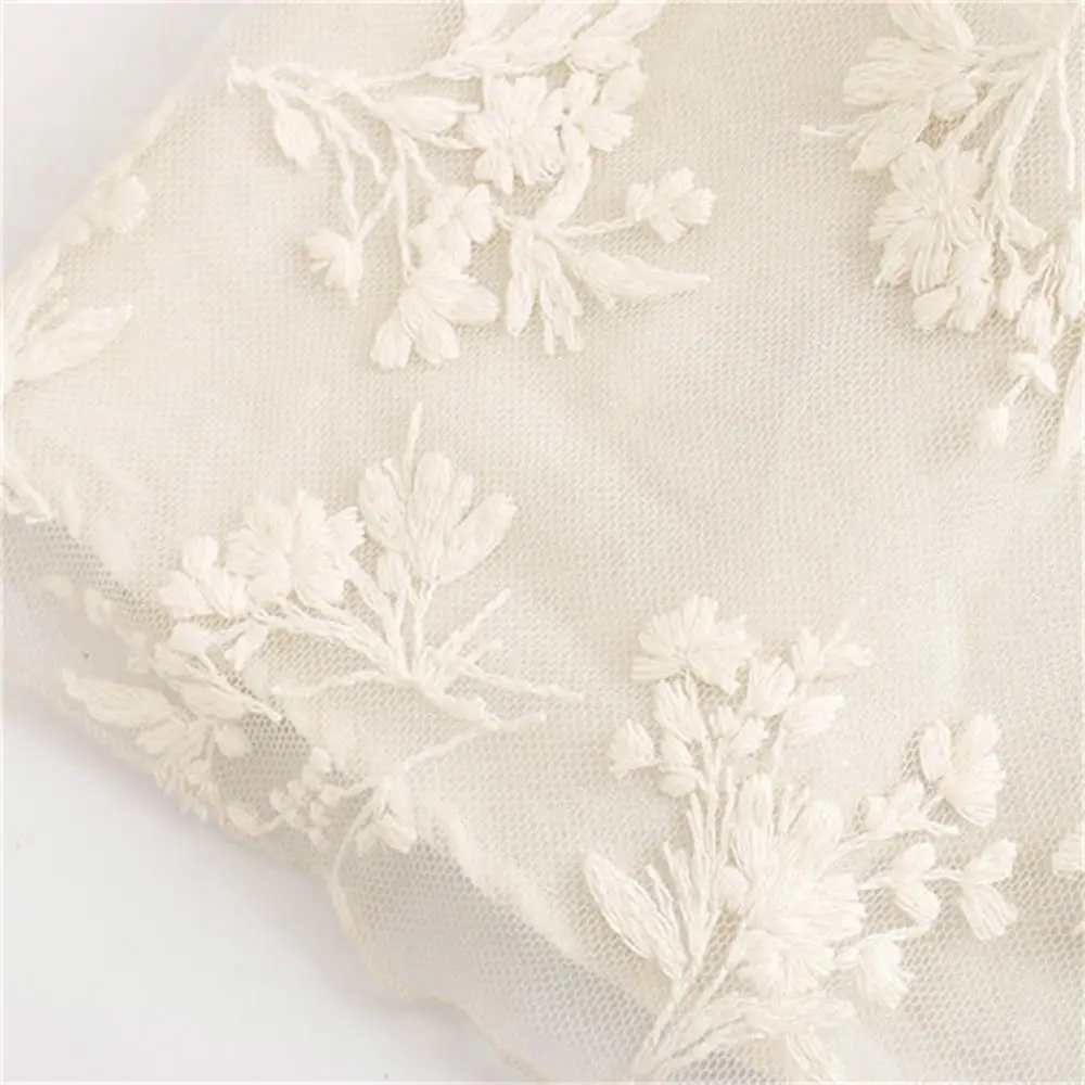 

2020 summer first love suspenders short-sleeved mesh yarn collar chiffon embroidered shirt was thin and fresh shirt vest