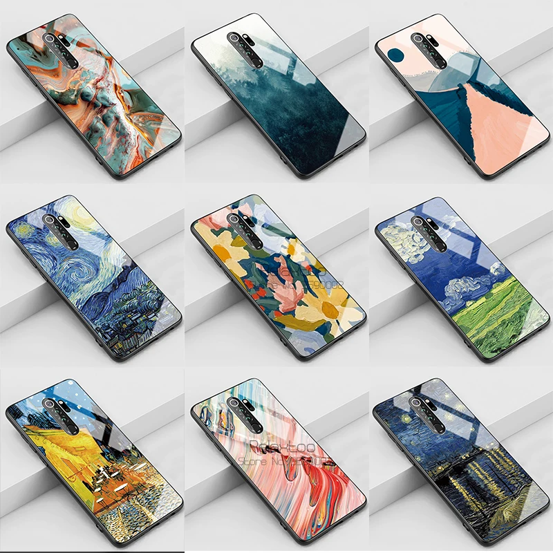 Чехол из закаленного стекла для samsung Galaxy a50 a10 a20 a30 a40 a60 a70 a80 a50s a30s a10E A20e a10s