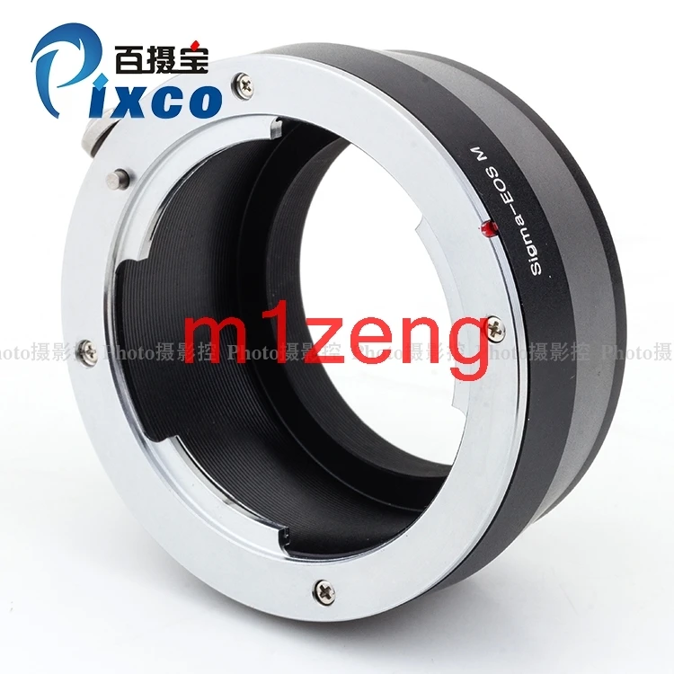 

sigma-eosm Adapter Ring for sigma sa Lens to canon EOSM EF-M EOSM/M2/M3/m6/M10 body Mirrorless camera