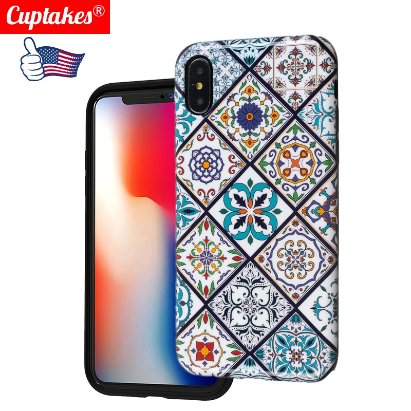 Роскошный глянцевый мягкий силиконовый чехол для iPhone 6 6S 7 8 Plus X XS Max XR SE 20 с милым