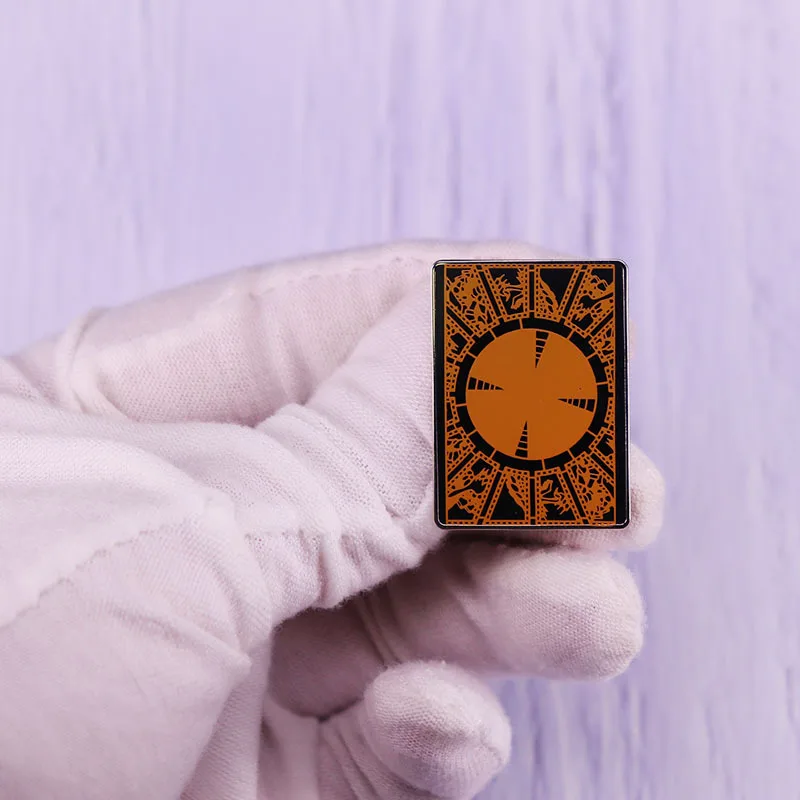 Эмалированные Броши C1490 в виде страшного фильма на Хэллоуин броши для женщин и