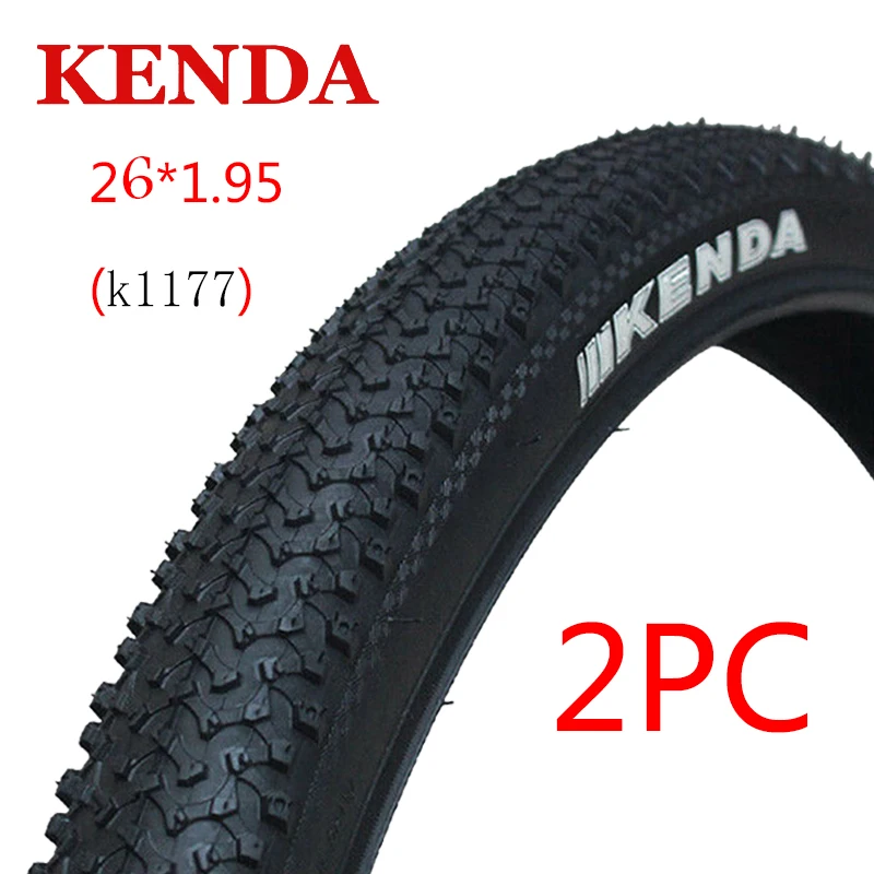 

2pc Kenda K1177 26 Inces Tires Mountain Bike Tires Non Slip 26*1.95 Bicycle Tires Super Light MTB Tire Cycling Accessories