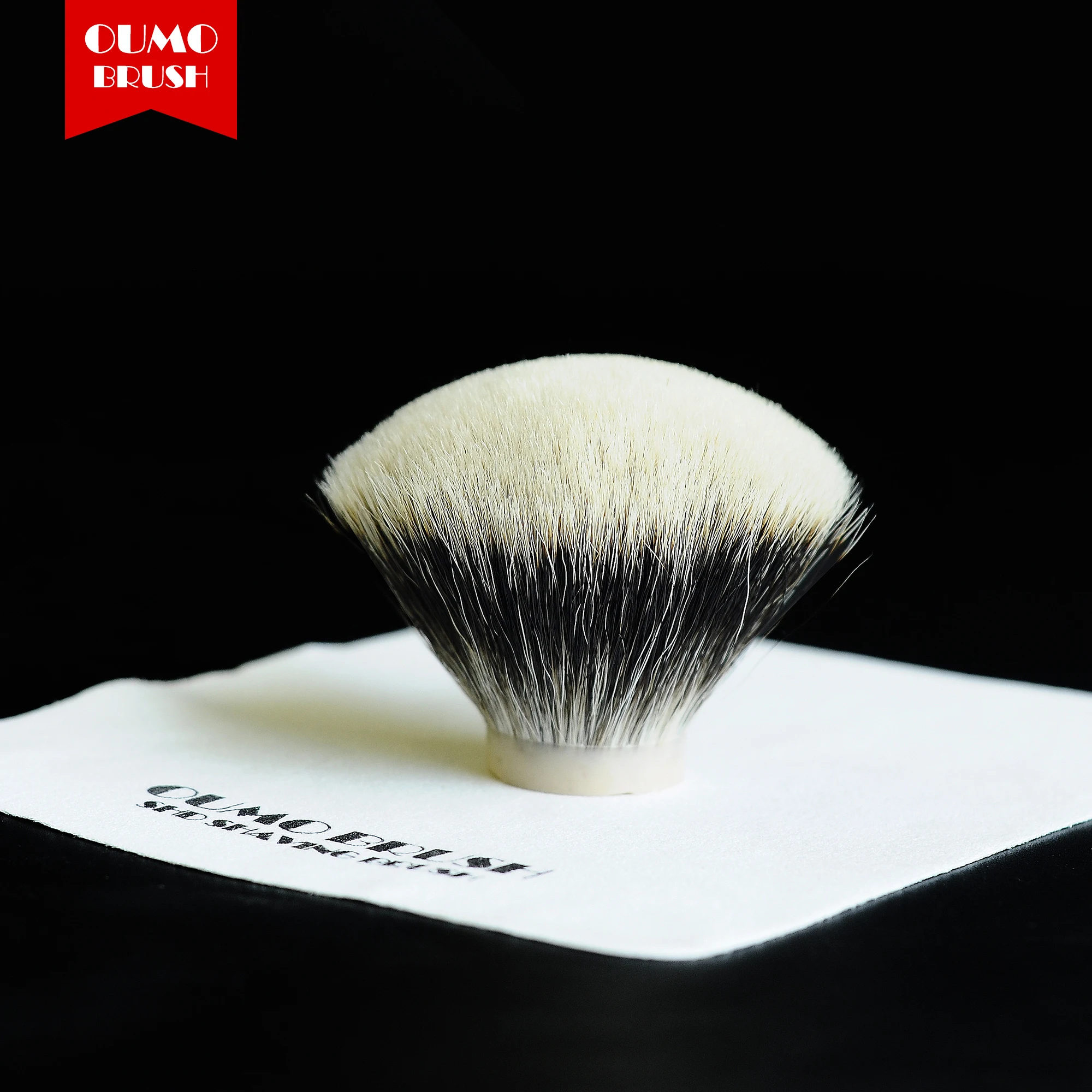 OUMO BRUSH-SHD Маньчжурия лучшие две группы пухленькие веер барсук волосы узлы для бритья