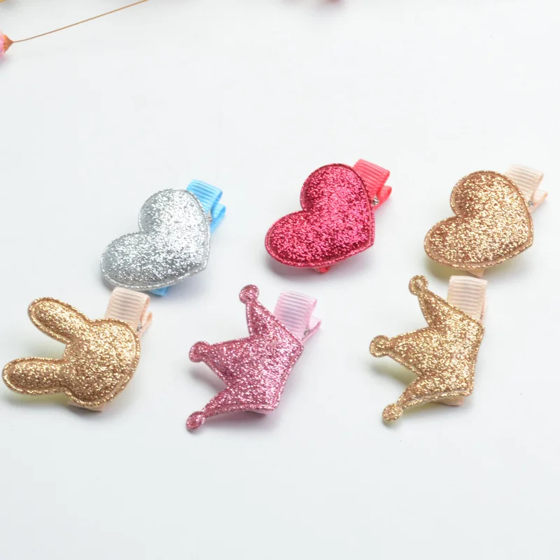 

1 PCS Cute Style Children Shiny Princess Crown Hairpins Multistyles