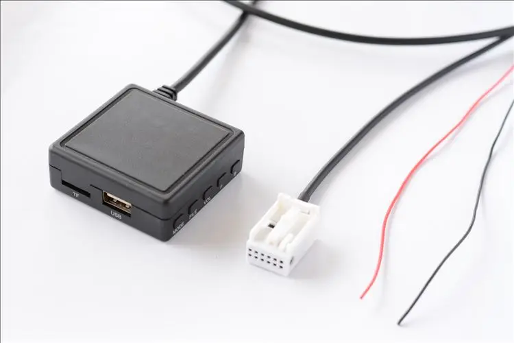 Автомобильный Bluetooth 5,0 беспроводной HIFI Bluetooth Aux микрофон адаптер TF USB флэш-накопитель для peugeot 207 307 407 308 для Citroen C2