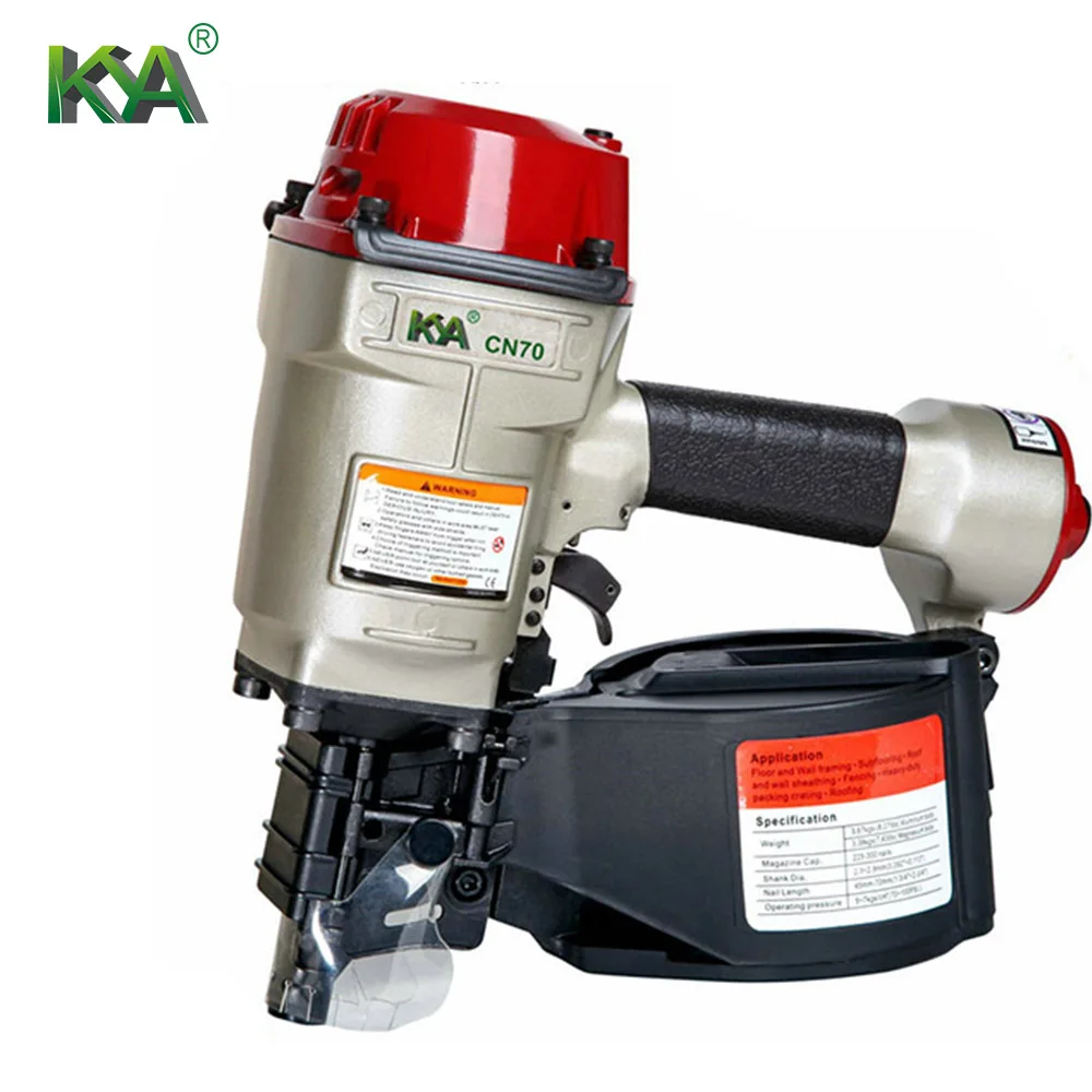

CN70 Pneumatic Wire Collated Coil Nailer