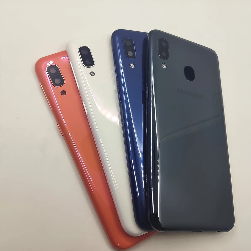 Samsung Galaxy A20E Задняя крышка батареи Дверь Корпус чехол Замена с ключ для боковой