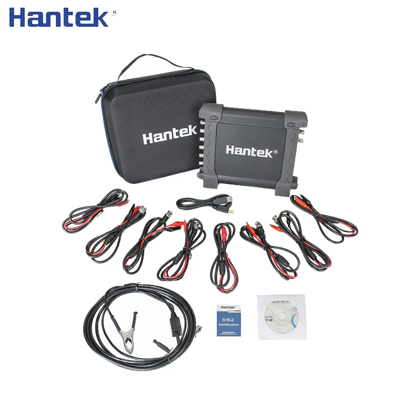 Портативный USB-осциллограф Hantek 1008C 8-канальный программный генератор