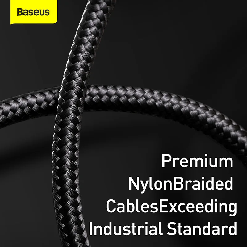 baseus 66w usb type c cable 6a fast charging charger for huawei p40 pro led digital usb c type c data wire for xiaomi mi samsung free global shipping