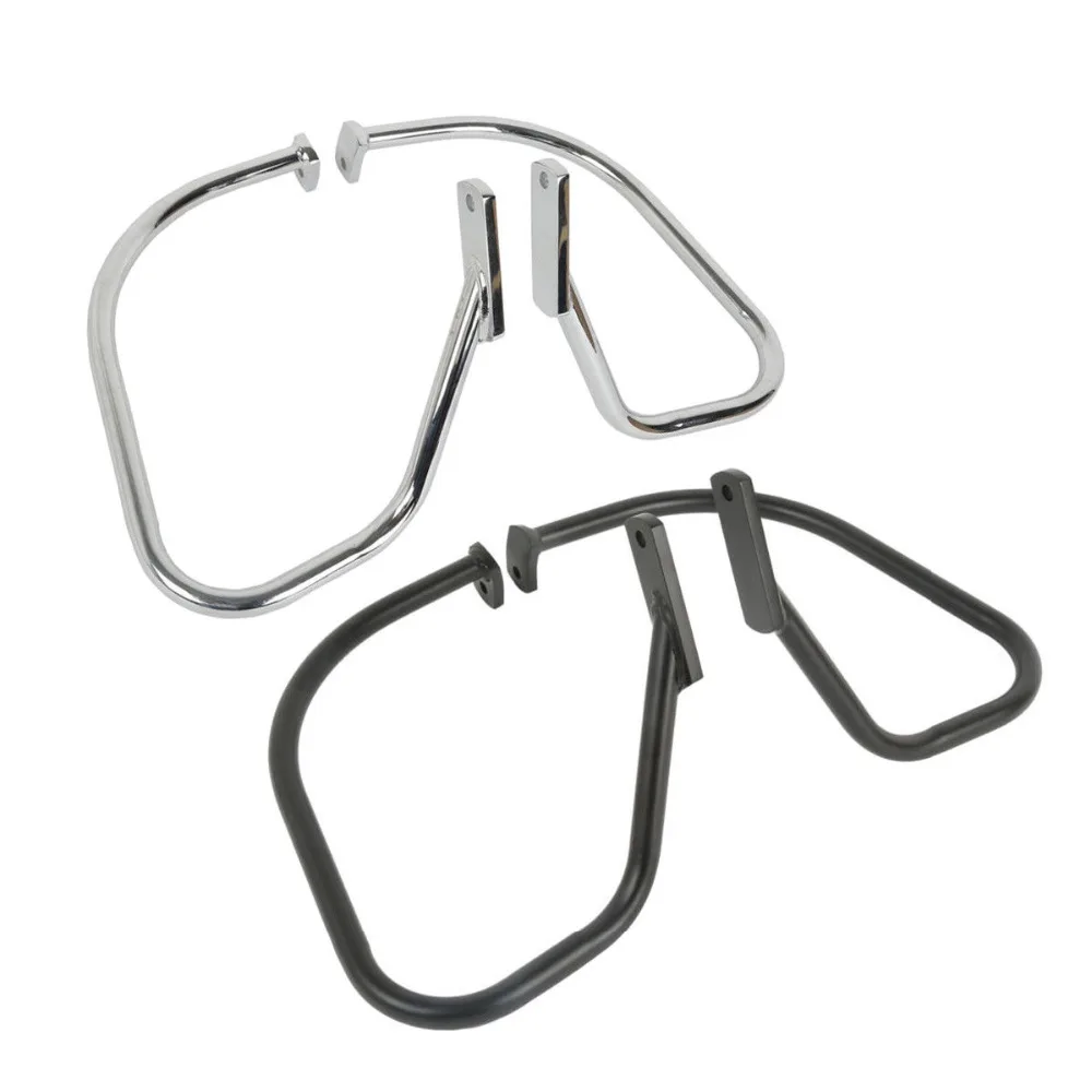 Защита седельной сумки для мотоцикла рейка Harley Softail Heritage Springer FLSTS|Бамперы и шасси|