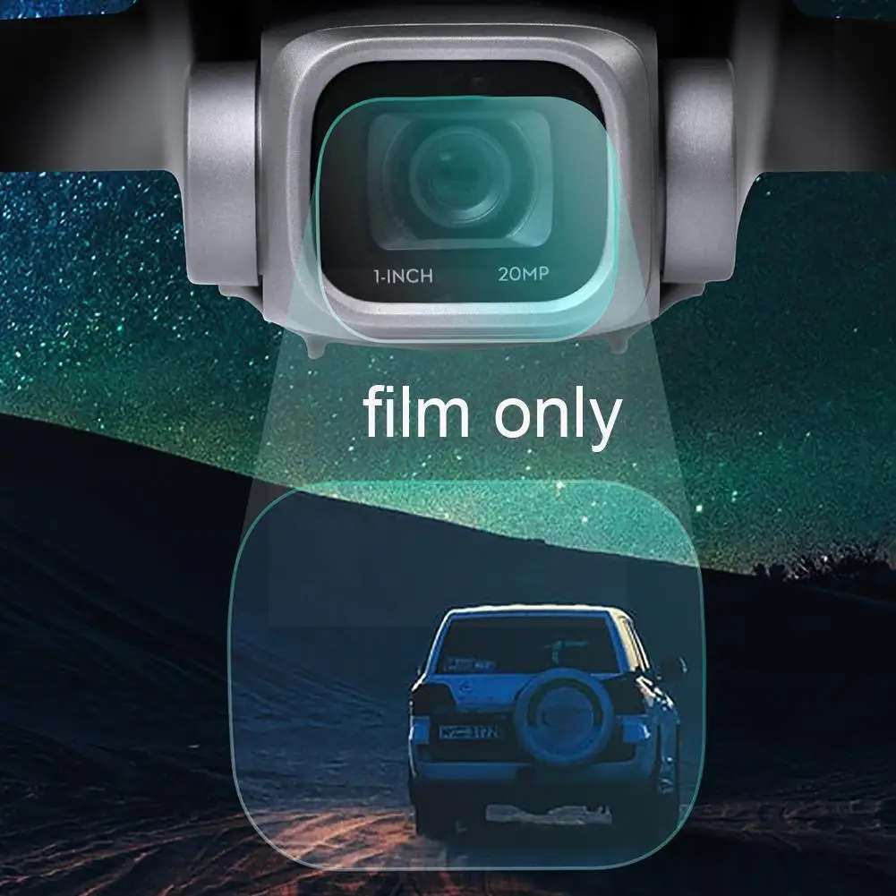 

Drone Camera Screen Protector 9h Hardness Scratch Resistant Lens Mini Film Glass Accessories Tempered For H4q7