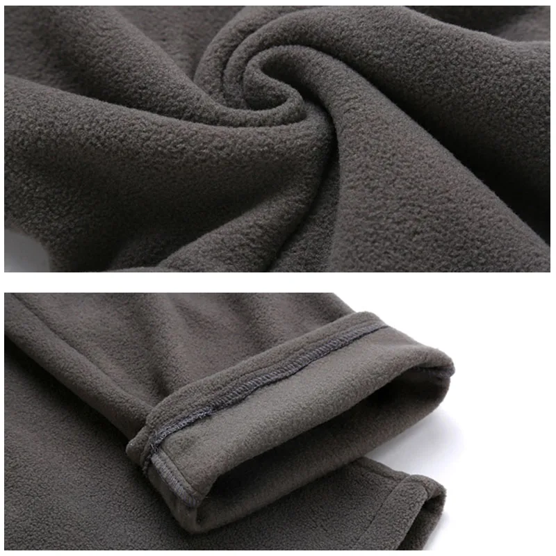 Мужские и женские уличные Зимние флисовые брюки ветрозащитные утепленные теплые