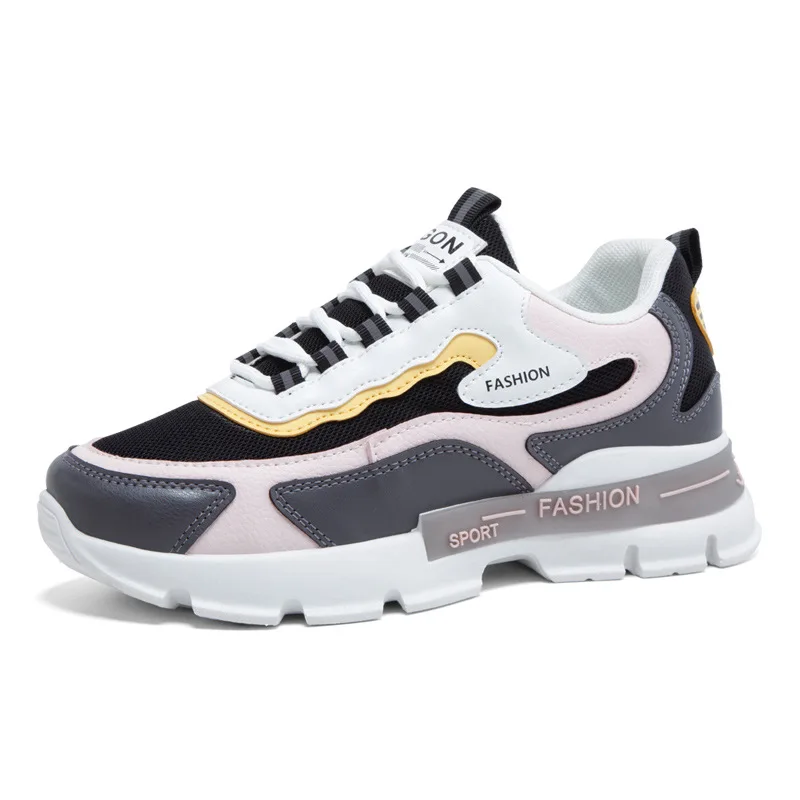 

Dad Shoes Women's Sports Leisure Fashion Spring New Winter Leather Shoes White Women's Shoes