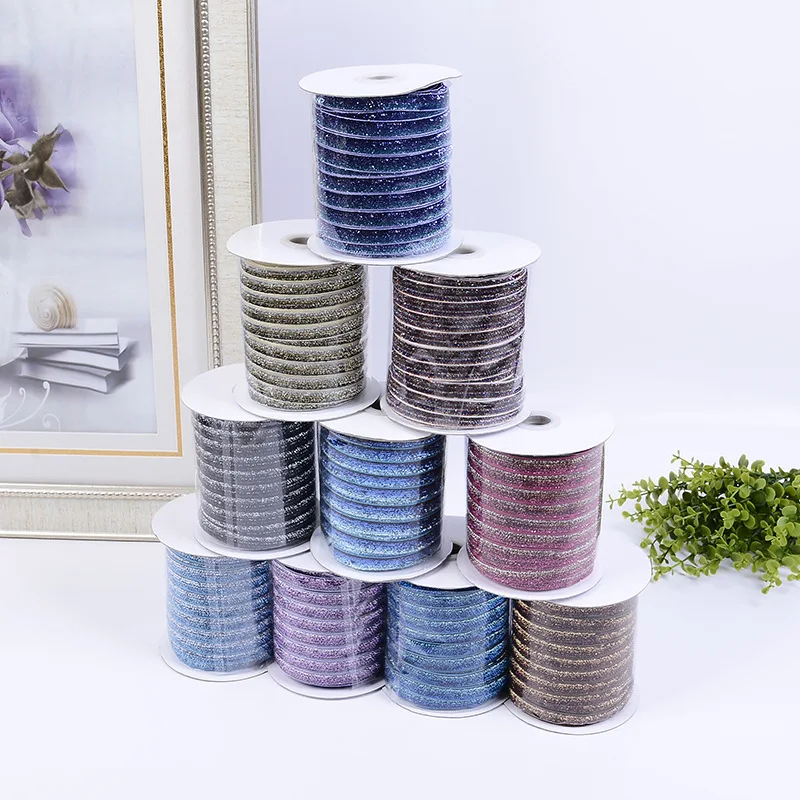 Бархатная лента украшение для свадебной вечеринки ручной работы упаковки