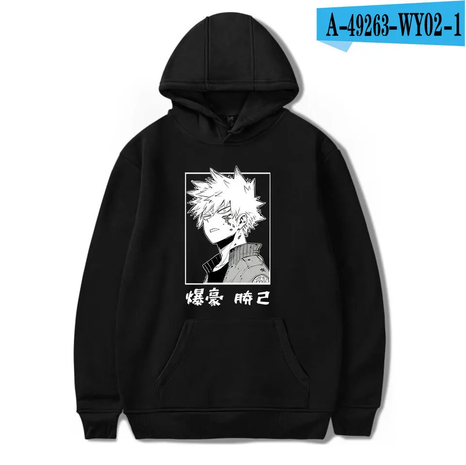 

Мой герой Академия Katsuki Bakugo мальчик/фотобоку без героев Академия мужской женский тренировочный костюм с капюшоном Одежда большого размера