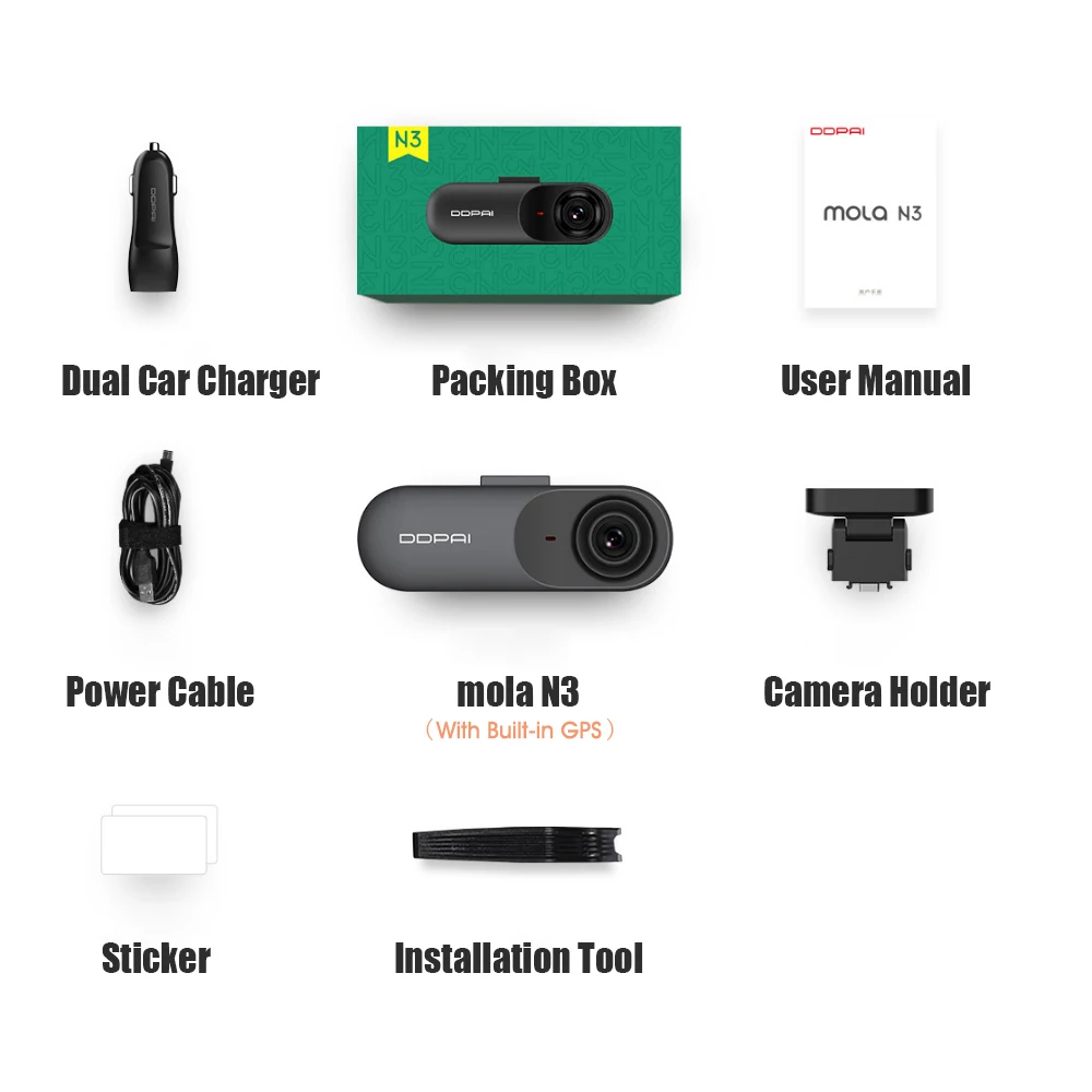Видеорегистратор xiaomi ddpai mola n3 gps инструкция