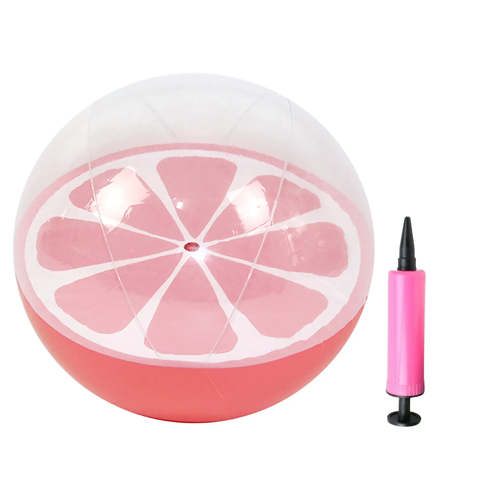 

Cute Inflatable Beach Balls Swimming Pool Play Toys 13 Inches Outdoor Sand Games Funny Balls For Kids Orange Shape Juguete