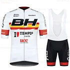 Веломайка Raudax Team BH, летняя велосипедная кофта с коротким рукавом, одежда для велоспорта, веломайо, велосипедные шорты, веломайка, 2021