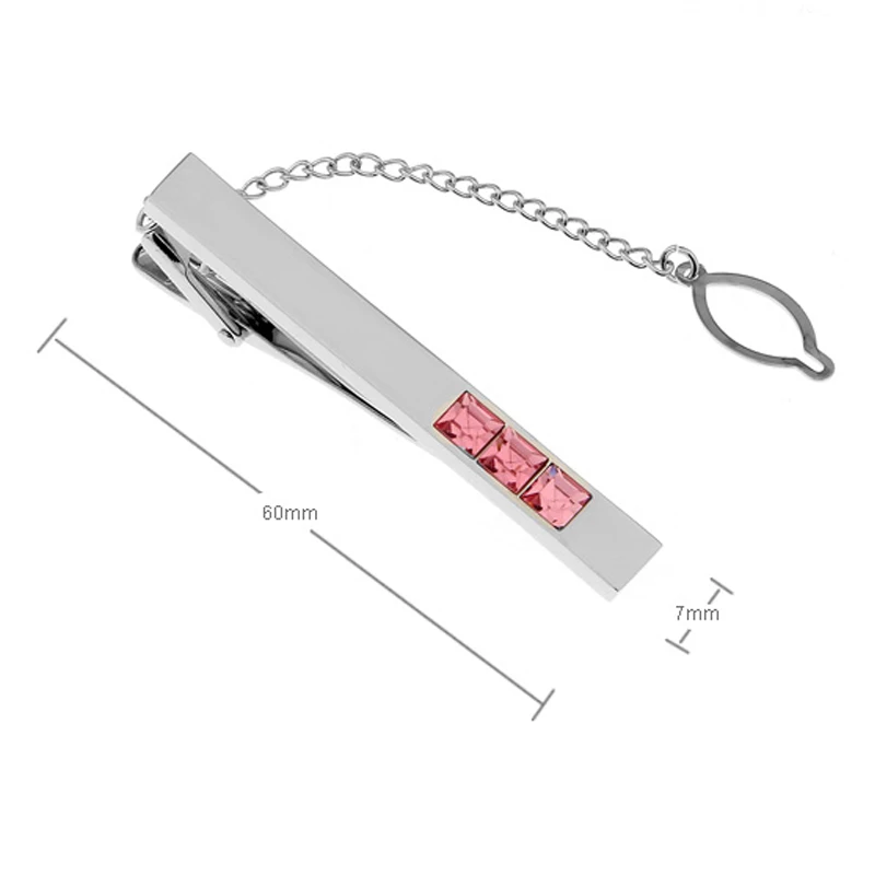 

Men's Gift Color Man's Neck Tie Clips Fashion Jewelry