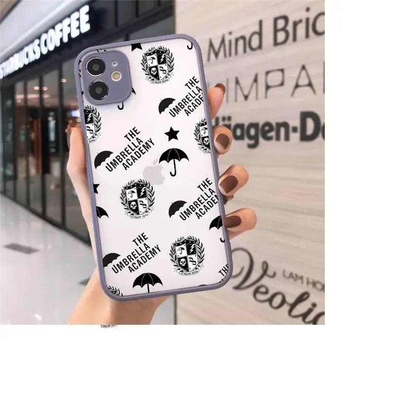 

Umbrella Academy Five Phone Cases Matte Transparent For iPhone 12 Mini 11 Pro XR XS Max 7 8 Plus