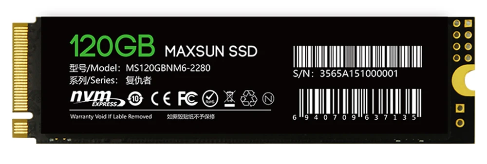MAXSUN 2280 m2 ssd 120 ГБ 128 ГБ 240 ГБ 256 ГБ ssd m2 SMI 2263XT PCIe Gen3 X 4 m.2 nvme ssd 1500 МБ/с./с гарантия 3 года настольный ноутбук