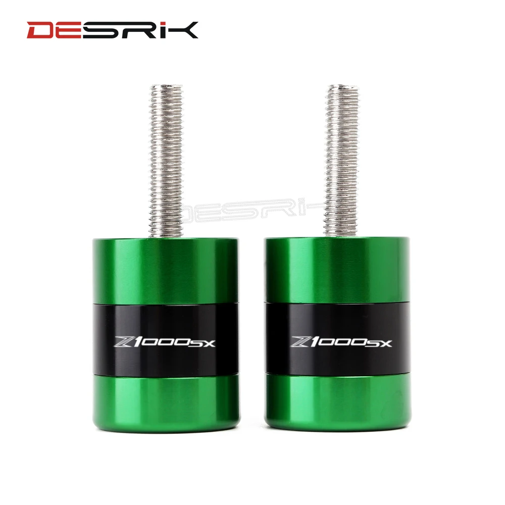 

LOGO Z1000SX Motorcycle CNC Aluminum Handlebar Grips Handle Bar Cap End Plugs For KAWASAKI Z1000SX Z 1000SX 2011-2019